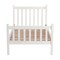 Alaterre Furniture Windsor 3-Piece Wood Bedroom Set with Slat Twin Bed and 2 Nightstands, White ANWI1031R4 - alternate 3